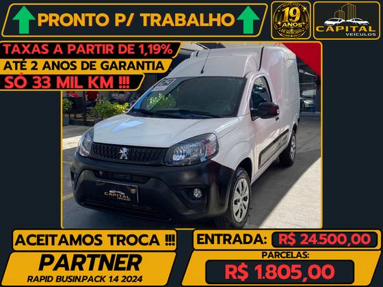PEUGEOT PARTNER RAPID 1.4 EVO FLEX BUSINESS PACK MANUAL